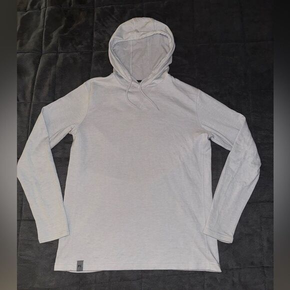Free Country Other - Free Country Men's Light Gray Hooded Sweater Size Small